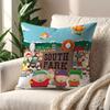 Cartoon S-South P-Park Lustige Kissenhülle Kissen Sofa Druck Dekoration Zimmer Haus Büro Café Auto Nordische Schlichtheit