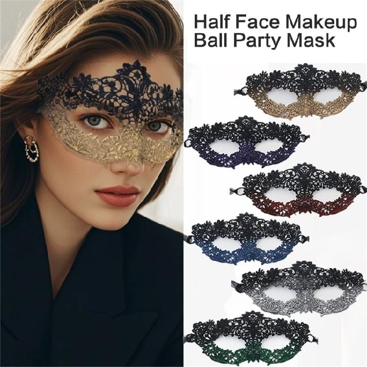 Lace Masquerades Mask Ball Prom Mask Party Mask for Women Mardi Gras Mask Lace Eyemask Blindfold Halloween Party Mask