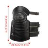 Winter Electric Motorcycle Knee Guards Riding Waterproof Cold Collision Resistant Warm PU Windproof Thickened Leg and Knee Guard