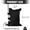 Outdoor Sand Weight Bags 4Pcs Zippers Top Sand Bags Ideal For Camping Sunshades Fixed And Beach Use
