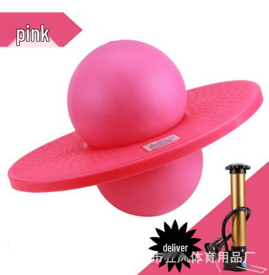 

Children s Hopper & Adult Fitness Yoga Ball - Elastic, Bouncy, Explosion-Proof Vitality Dance Ball With Air Pump