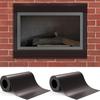 2 Pcs Magnetic Vent Cover for Fireplace Draft Stoppers Black Magnet Sheets Fireplace Vents for Insulation and Draft Protection Keep Cold Air Out Heat