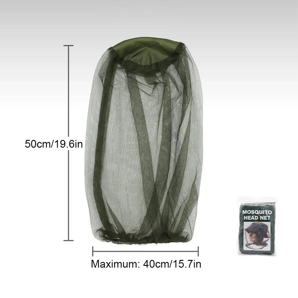 3Pcs Mosquito Head Net Insect Shield Face Mask Cover Mosquito Bee Insect Mesh Head Face Protector for Outdoors