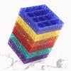 Transparent Magnetic DIY Square Block Building Model Toy Fun Parent Child Interactive Puzzle Gift Set