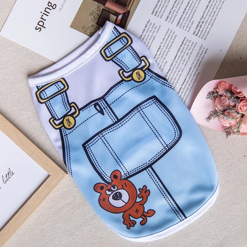 Cute Sphynx Cat Shirt Vest for Cats Gotas Summer Breathable Pet Clothes Clohting Katten Kedi mascotas Costume Dog Suit ropa para