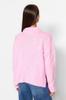 Women's Fashionable Stylish Sweater Stone Soft Textured Crew Neck Knitwear Sweater