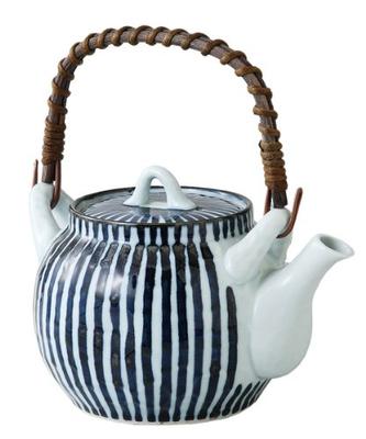 Saikai Pottery Arita Ware Teapot, Kamakura Tokusa Pattern, Size 6, 99708