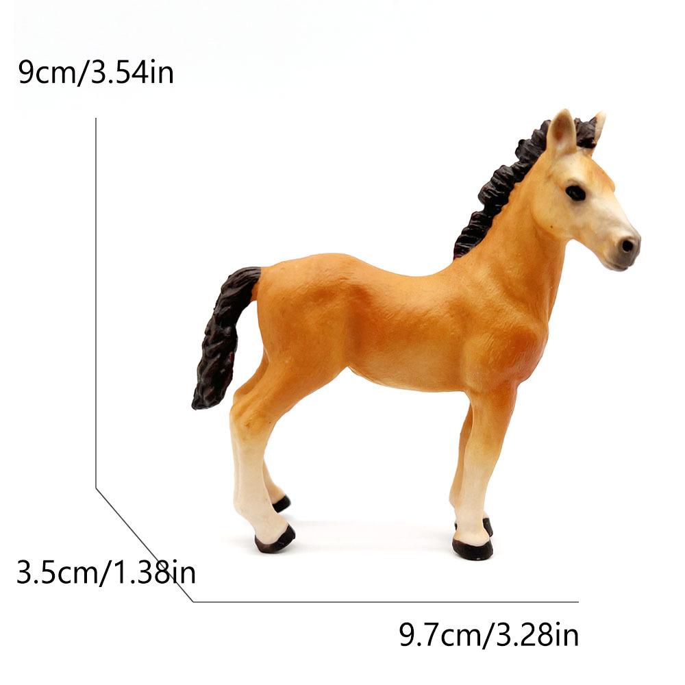 Simulated Physical Wildlife Model Tennessee Walking Horse Lion Chimpanzee Enlightenment Teaching Tool Accessory