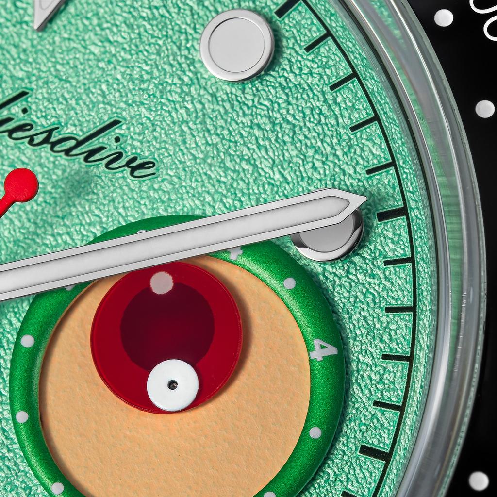 ADDIESDIVE Calendar Men's Quartz Watch Bubble Mirror Glass Chronograph Ceramic Bezel Wristwatches Super Luminous VK64 Watches