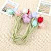 Sweet simulation tulip bud fabric flower clothing accessories accessories DIY headgear hair accessories luggage accessories