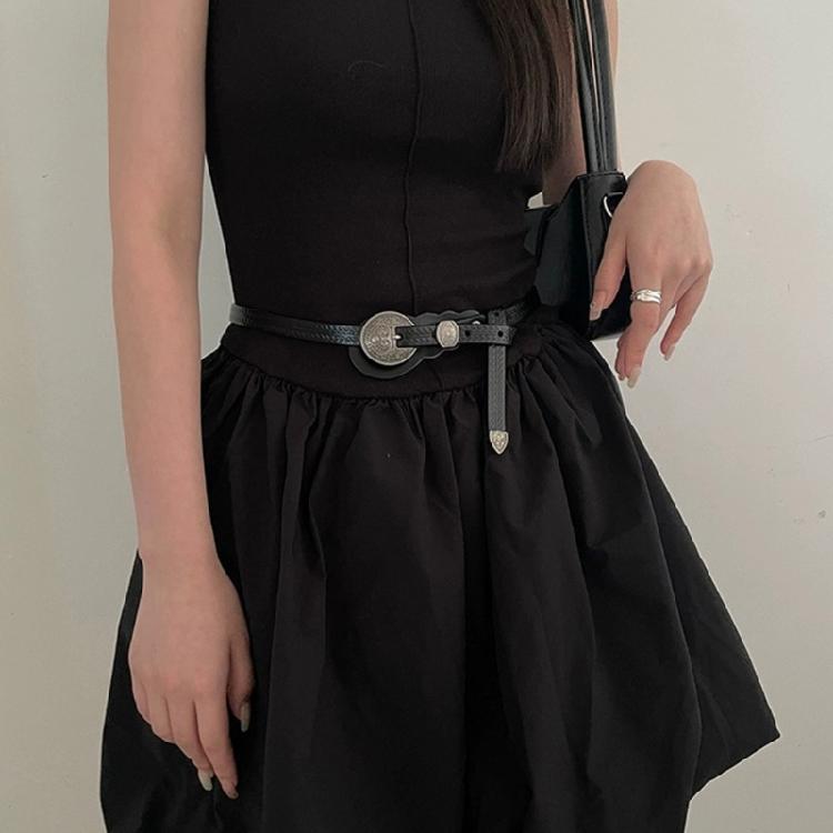 Vintage Buckle Belt Women Waist Belt Bohemian Waistband Pants Belt Accessories