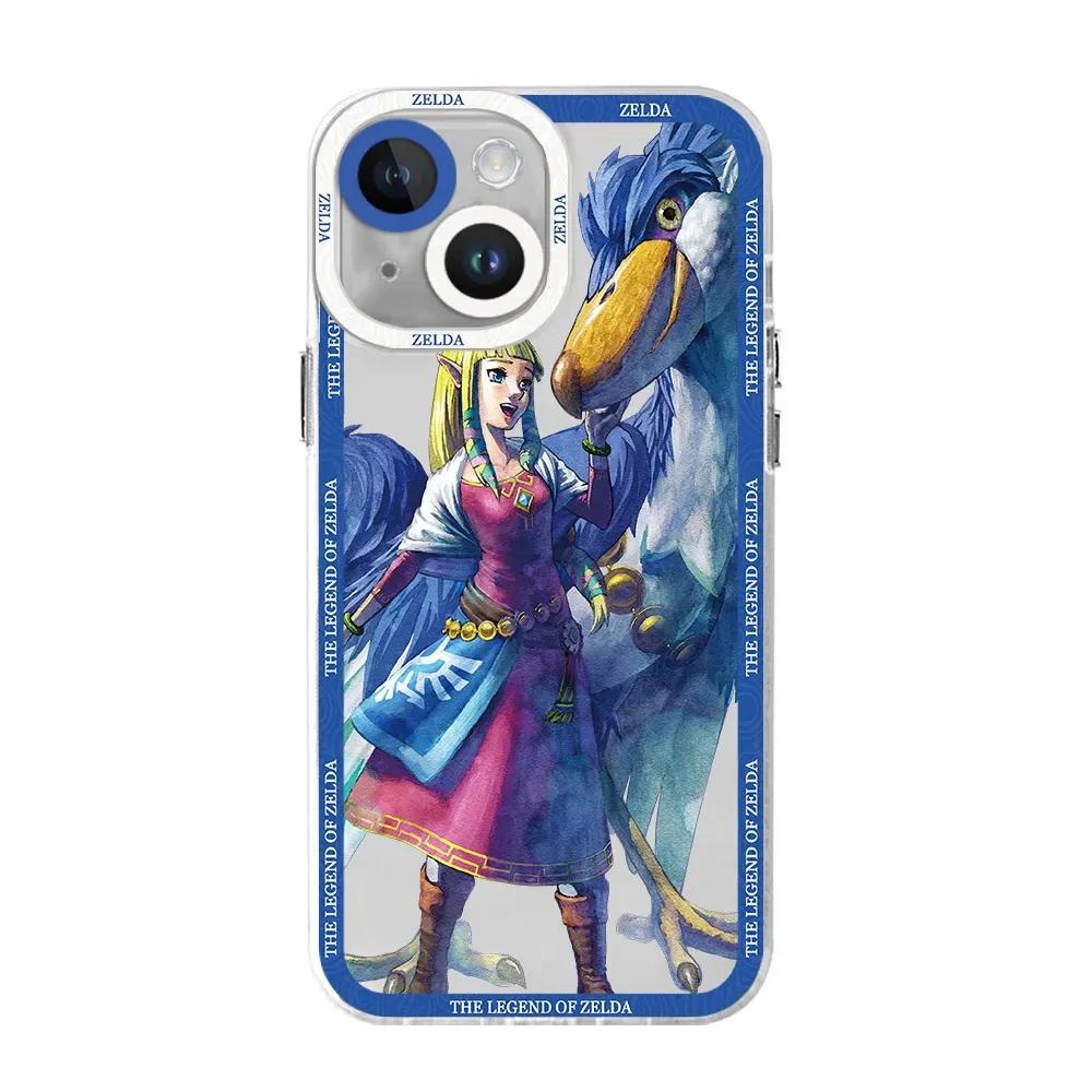 Game The Legend of Zeldas Phone Case For iPhone 16 15 14 13 12 11 Pro Max XS X XR 7 8 SE Link Mipha Cover