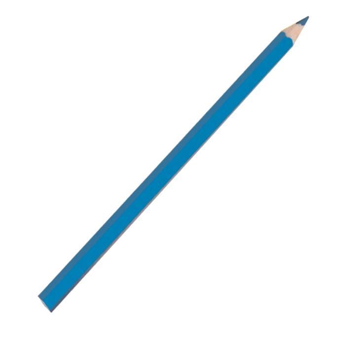 Crayon craie - BOHIN - Pointe large - Couleur bleu - 1 pièce - Mixte