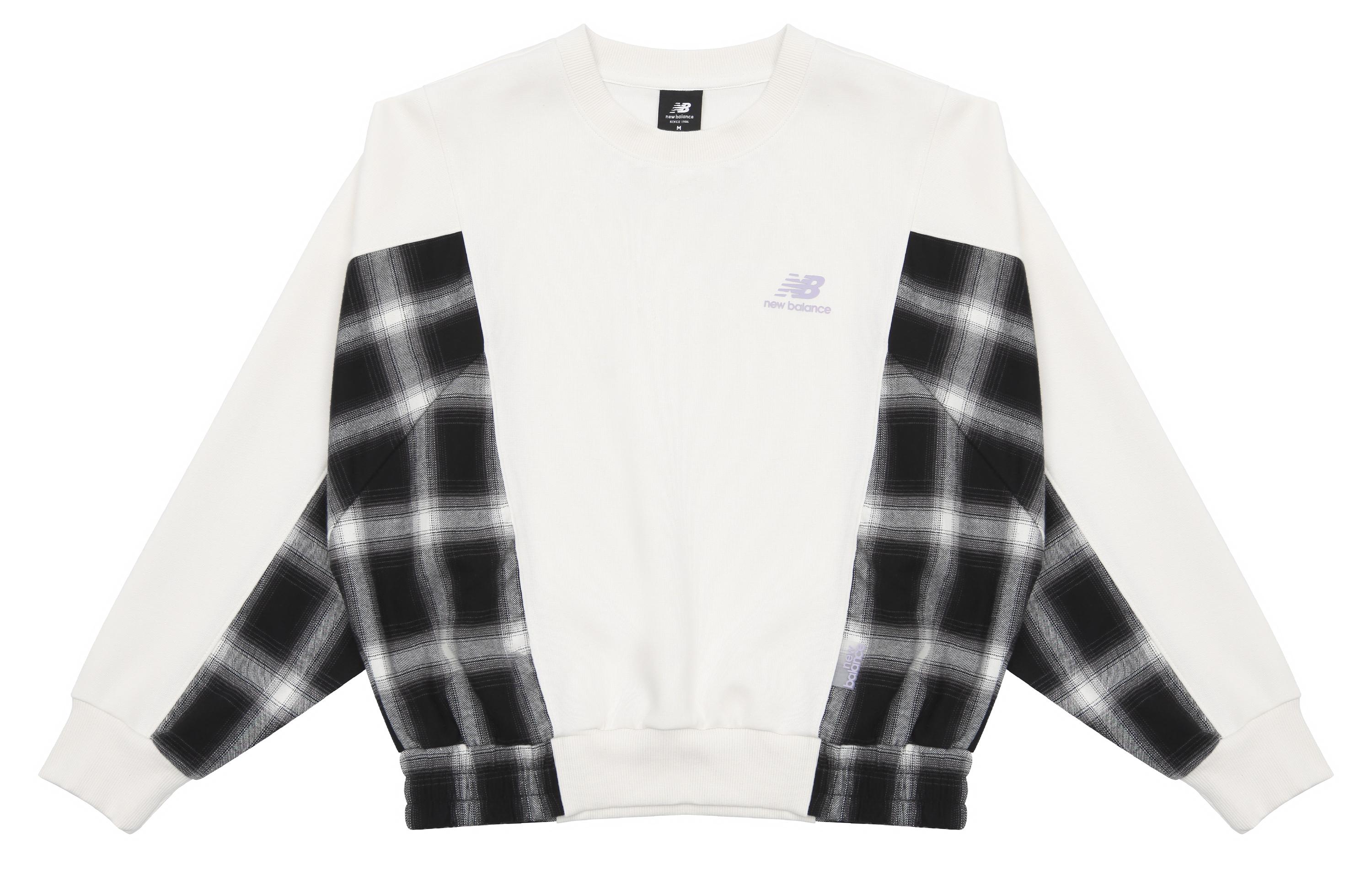 New Balance Sweatshirt Women s White AWT13336-IV S