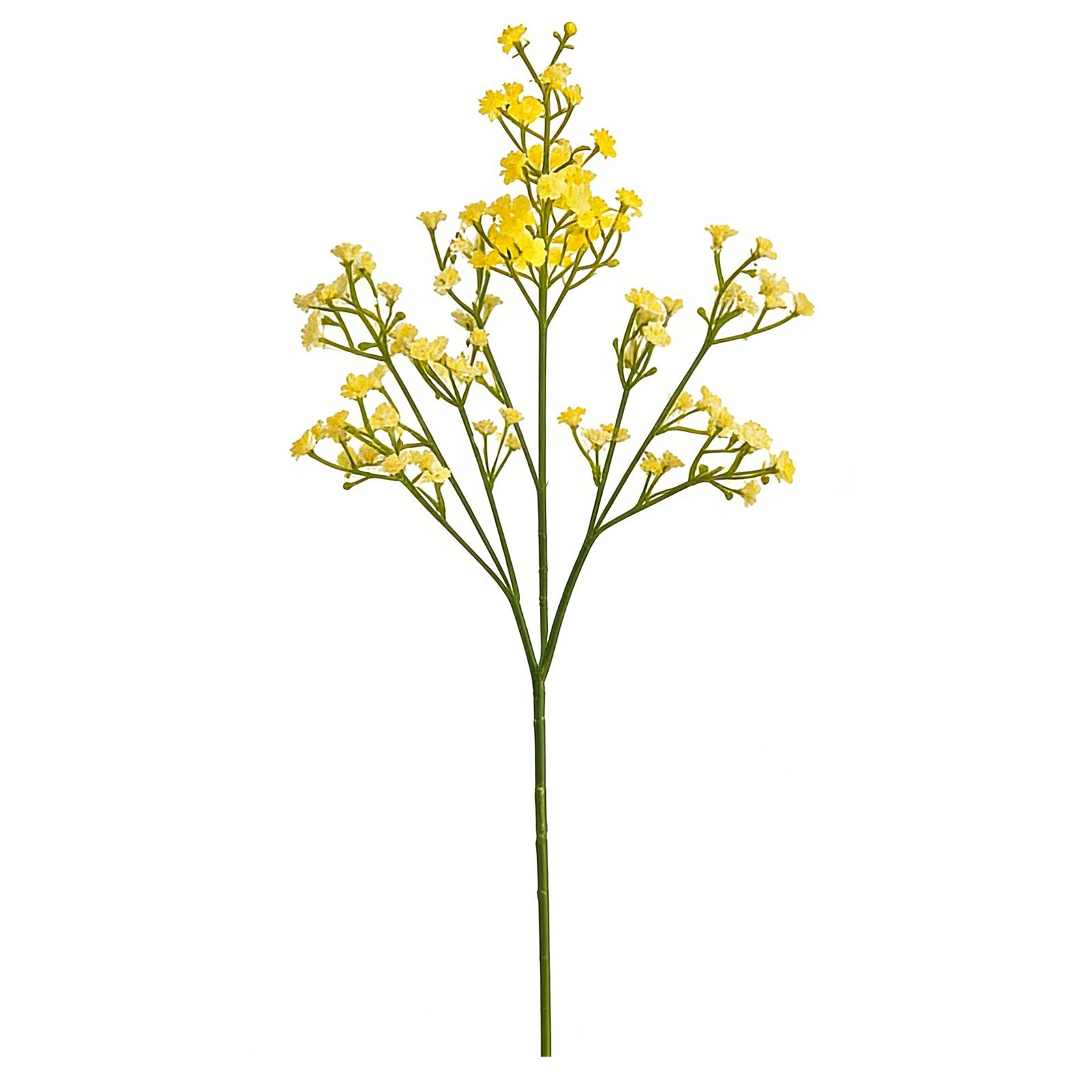 Wedding Decoration, Hand Held Bouquet, Tactile Soft Rubber, Three Pointed  Sky, Plastic Simulation Flower One Size жёлтый