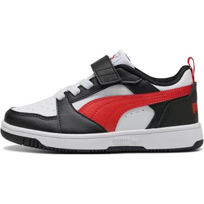 Rebound V6 Low Little Kid 'White Black Red'