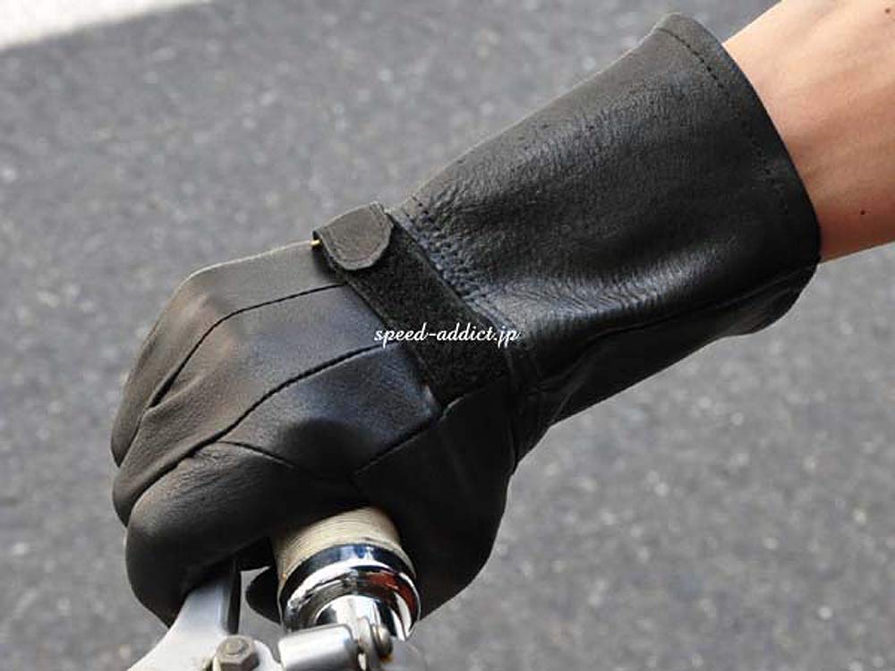 NAPA Deerskin Thinsulate Leather Gauntlet Size Winter Gloves, Black, L,