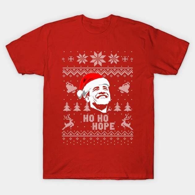 Barack Obama Ho Ho Hope Made in Australia T-Shirt S