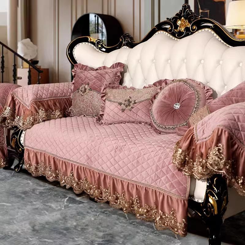 Sofa Cushion, Universal In All Seasons, Non-Slip, Light Luxury, High-End Thickened Seat Cushion, Sofa Cover, Backrest Towel, Cover Cloth, New Model