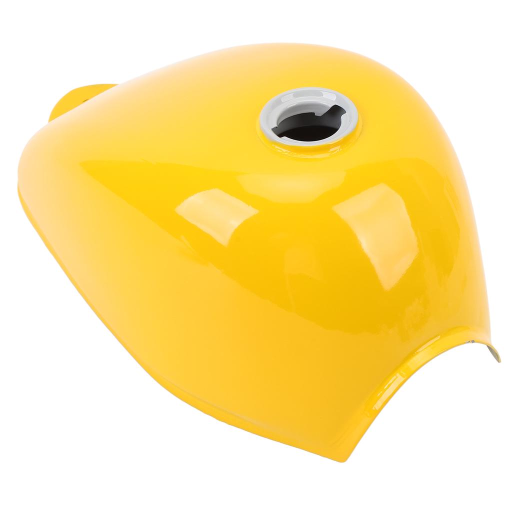Motorcycle Fuel Tank Iron Structure Yellow Gas Tank with Fuel Valve for Mini Trail Monkey Bike Z50