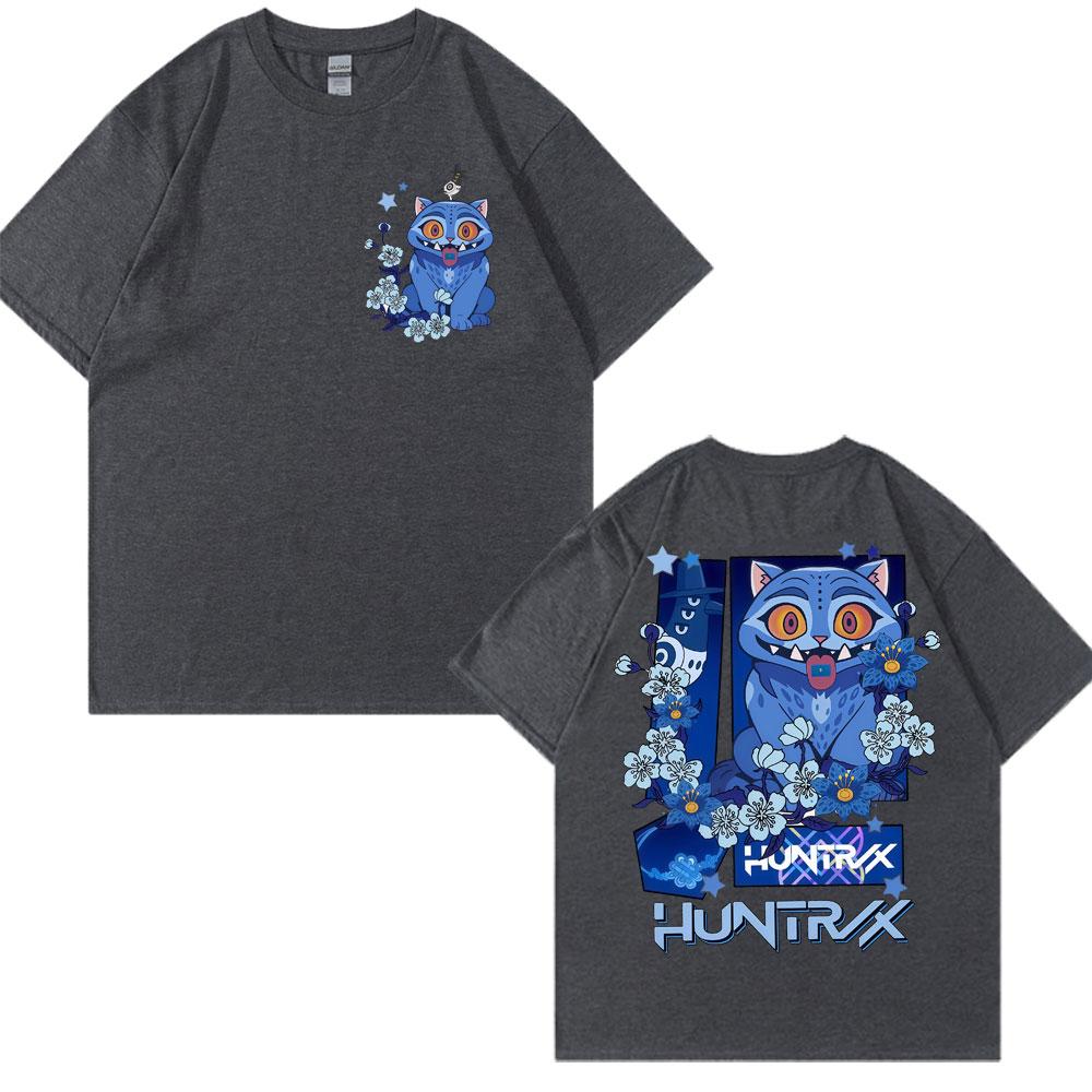 Nový film KPop Lovci démonů Derpy Tiger 2025 Trička Módní Estetické Pánské Dámské Tričko s kulatým výstřihem Nadměrné Ležérní Tričko Léto