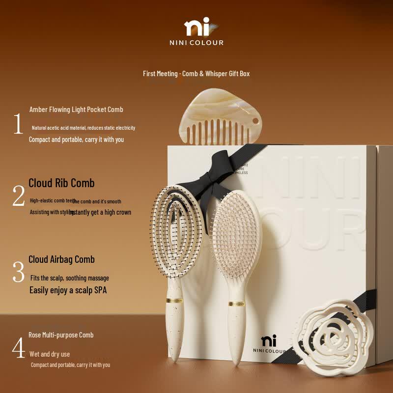 NINI COLOUR Initial Encounter Comb Gift Set