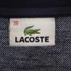 LACOSTE made in Japan Short sleeve Polo shirt 38 Navy Fawn Women Used