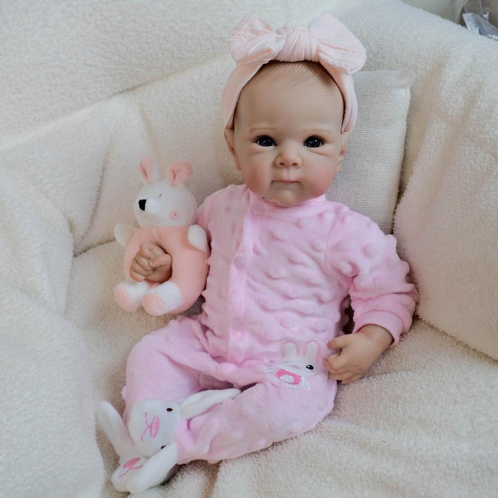 

18 48см Прекрасные куклы реборн Бетти Мягкое хлопковое набивное тканевое тело Кукла новорожденного Реалистичные куклы реборн для детей Подарок на день рождения Рождество cloth body