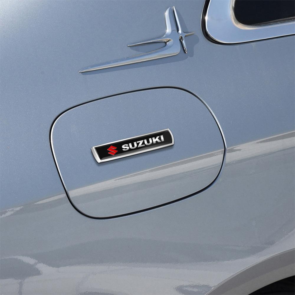 AAGM1 1Pcs 3D New Metal Alloy Badge Body Fender Stickers Auto  Accessories For Suzuki Alto AX100 Liana Gsxr 600 750 Celerio Cross