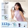 X688 Mini USB Rechargeable 100-Speed Silent Portable Fan for Student, Office, or Home