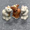 BIXE Fisher Lot Little 2inch Mini Pessoas Fazenda Zoológico Animal Desenhos animados figuras de ação brinquedos presente de Natal
