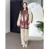*Launching New  Đěsigner Party Wear Look Pur Natural Crepe Top&plazzo Co-ords Set*