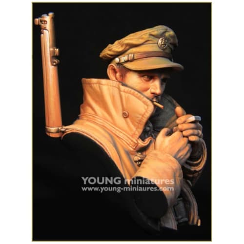 Young Miniatures 1/10 Scale WWII British Army LRDG Troops, North Africa 1942, Dusk Wanderer, Bus and Model Resin Kit, YM1888