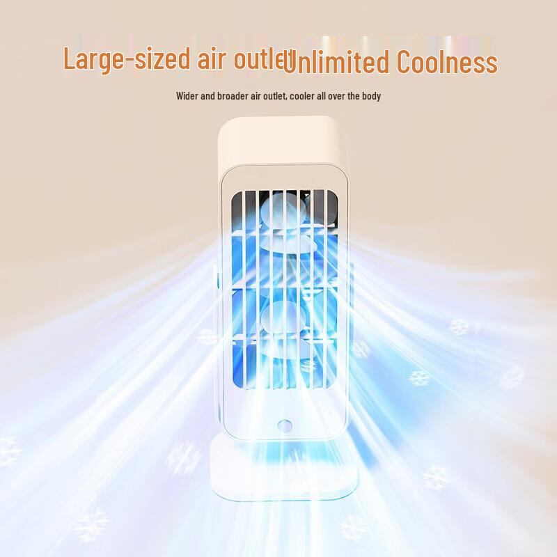 ECOLA Dual-Blade Desktop USB Fan
