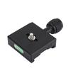 Metal Clamp Quick Release Plate For Arca SWISS RRS BENRO Tripod Ball Head LJ