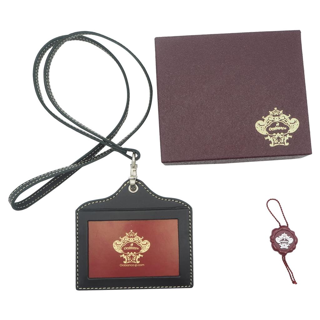 Orobianco OROBIANCO ID Case, Pass Case, Red, ORID-010, ID Case, Card Holder, Card Case