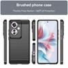 Phone Case For Oppo F25 Pro 5g ,flexible Tpu Fiber Protective Cover For Oppo F25 Pro 5g