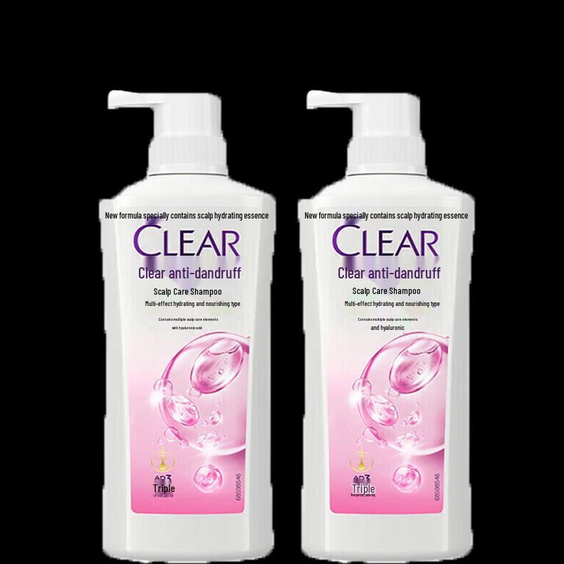 Clear Anti-Dandruff Scalp Care Shampoo, Hydrating & Smoothing