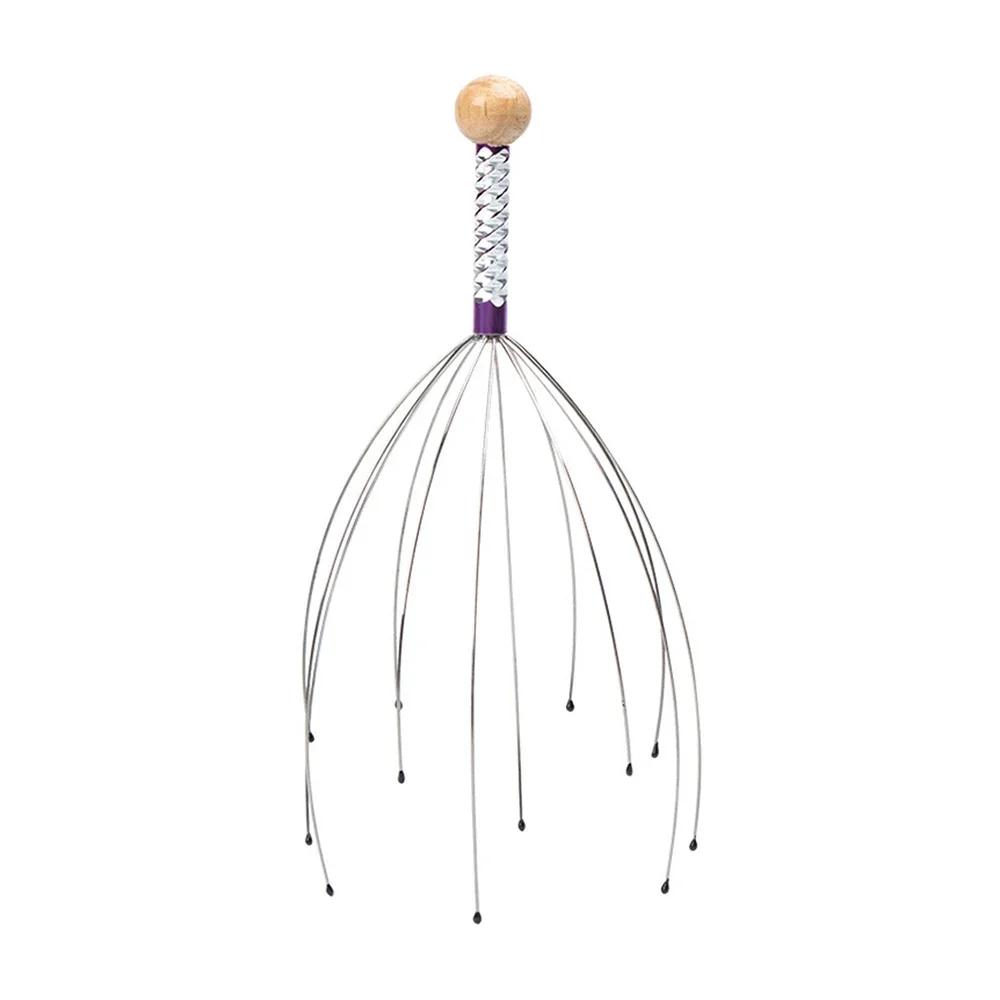 

1PC Довільний колір Pet Massage Claw Massager Head Scrapting Head Octopus Scalp Non Soul Extractor Божественний інструмент для вилучення білий