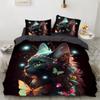 Cute Cat Buterfly Tiger Animal 3D Print Bedding Set Cozy Duvet Cover King Queen Twin Size Birthday Gift Boy Adult Bedroom Decor