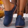Sandales légères pour femmes d'été Chaussures plates Chaussures de couleur unie pour femmes