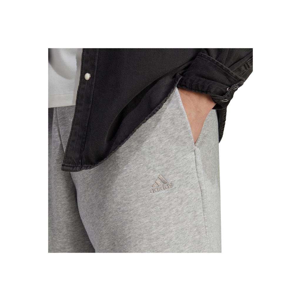 New Adidas Casual Shorts Men Medium Heather Gray IC9816