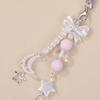 Handmade Beaded Pendant Delicate Phone Charm Lanyard Chain Keychain Pendant For Backpack Wallet Purse