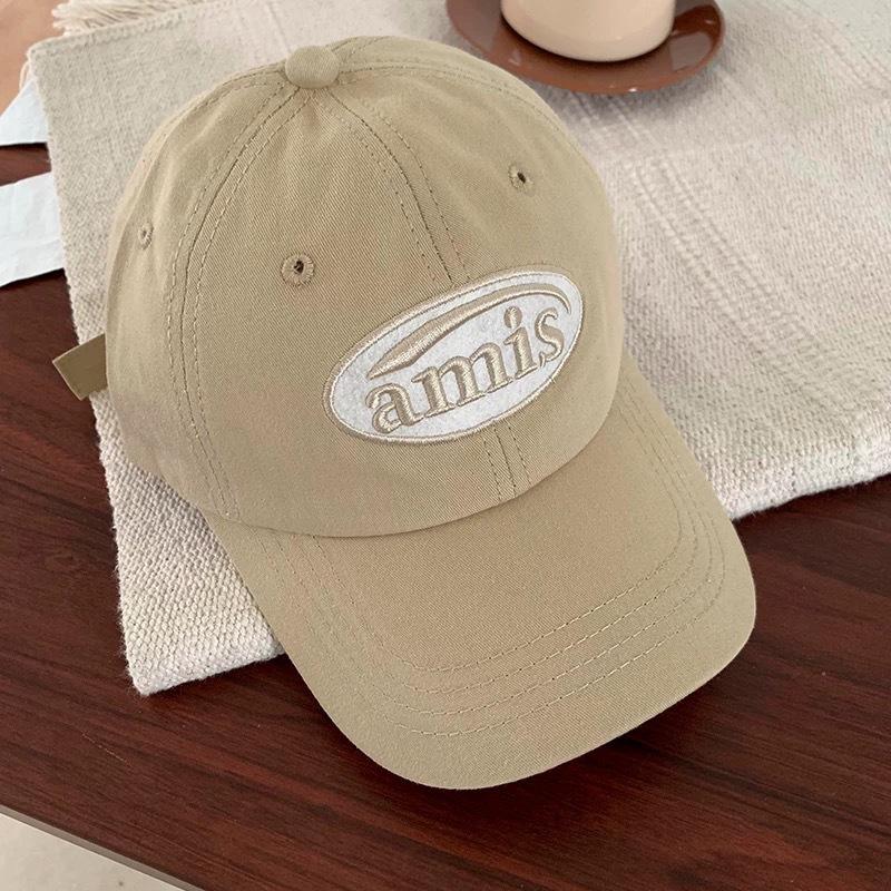 2025 New Style, Spring/Summer, Embroidered Letter Baseball Hat, Female, Big Head Circumference, Wide Eaves, Small Face, Casual, Street Duck Tongue Hat