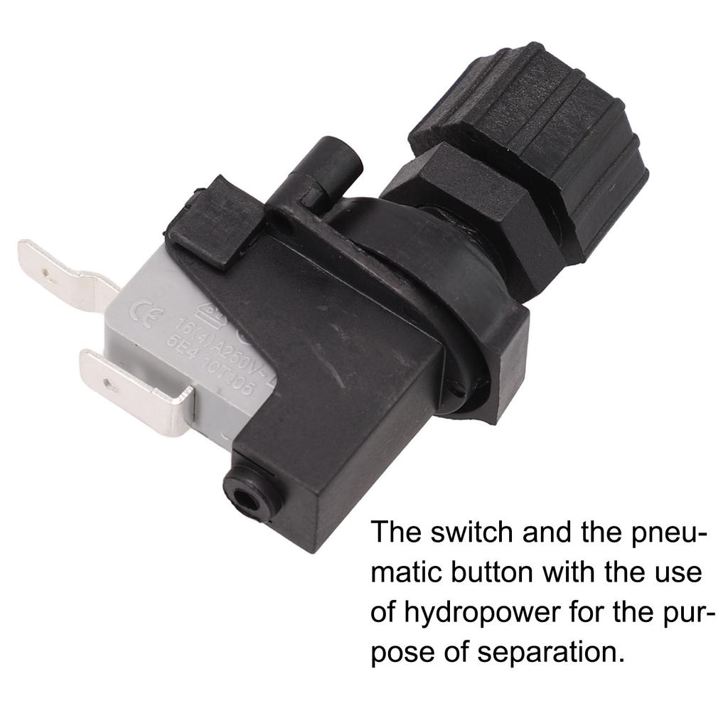 1pc Switch On Off Push Air Switch Jet Tool Pneumatic Air Pressure Switch Knob Internal And External Bathtub Switches Air Switch