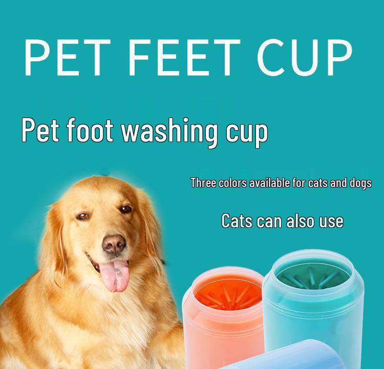 Pet Paw Washing Cup - Cat & Dog Bathing and Grooming Device