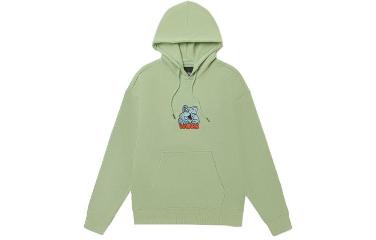 Vans OVERSIZE Sweatshirts Unisex Green Hooded Moderate Regular VN0A5H9CYSJ S