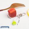 Miniature Food Keychain: Fruit, Vegetable & Beef DIY Backpack Pendant Toy
