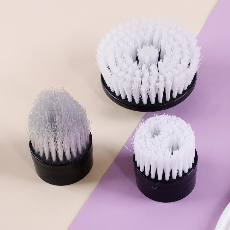 Multifunctional Cleaning Brush with Replacement Head for Bathroom, Kitchen, and Floor