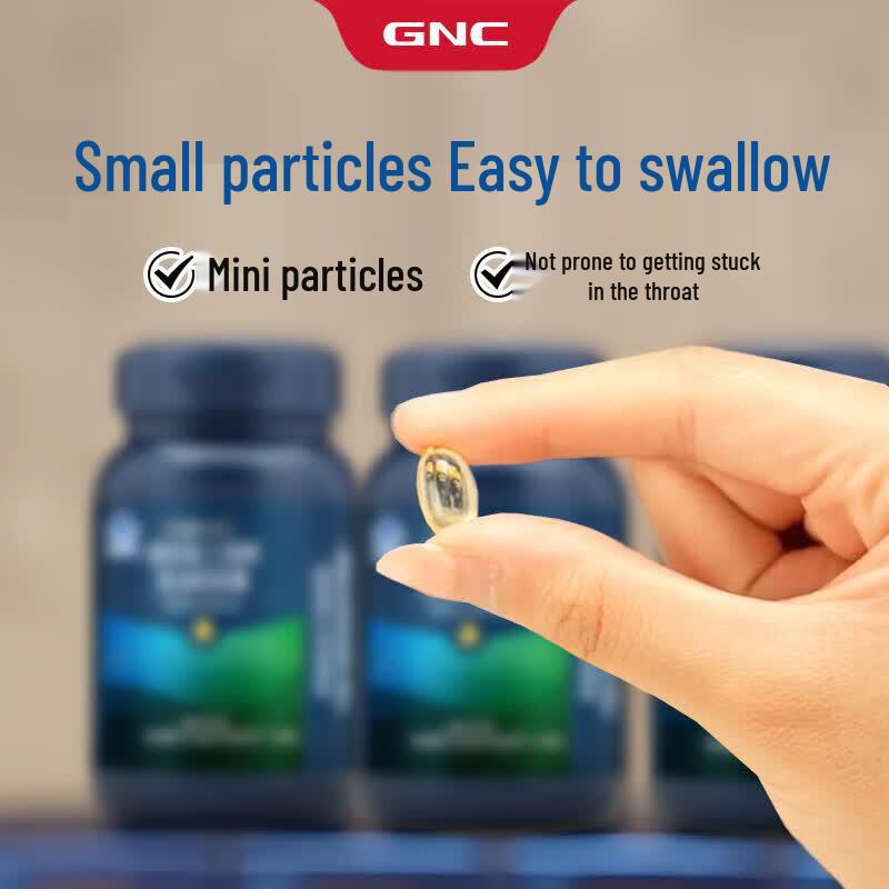 GNC Triple Strength Mini Deep Sea Fish Oil Softgels